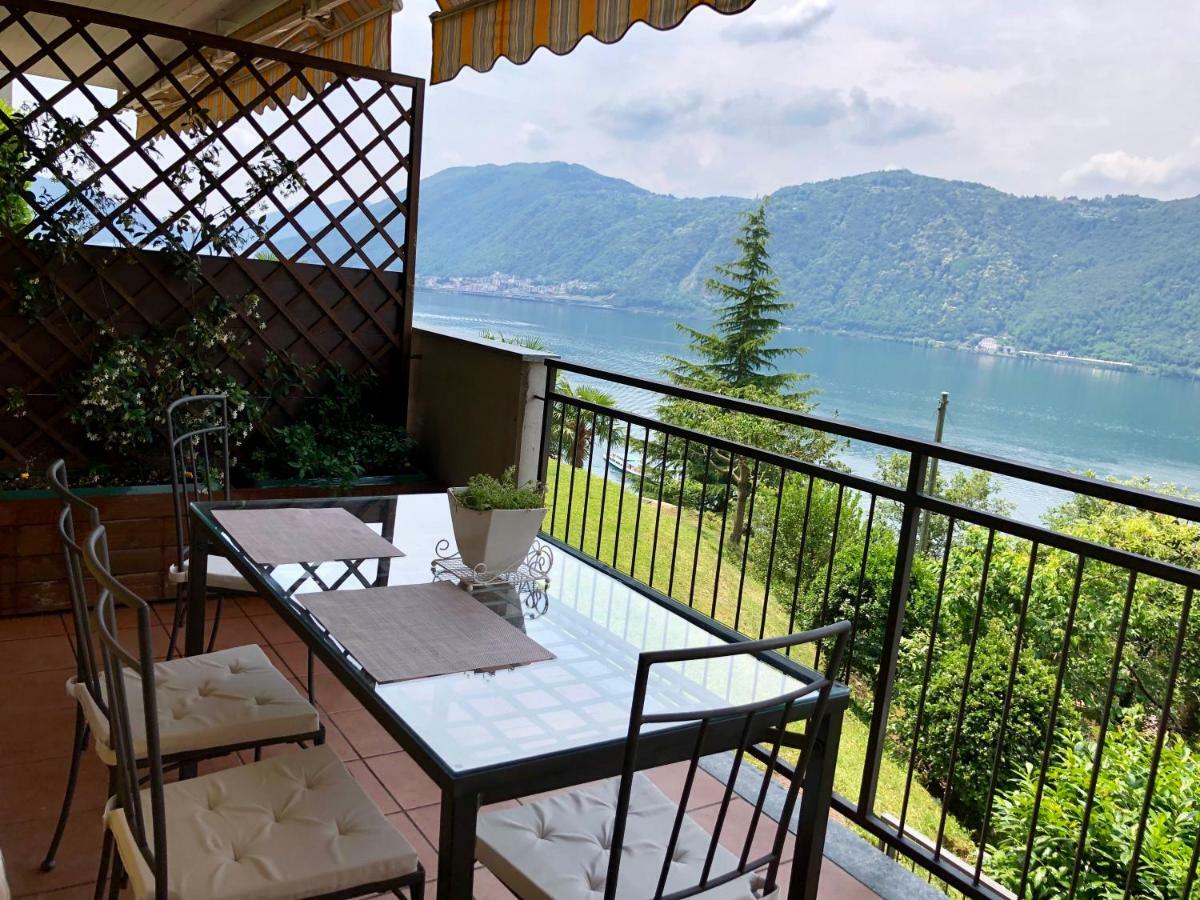 Appartamento Con Bellissima Vista Campione dʼItalia Extérieur photo